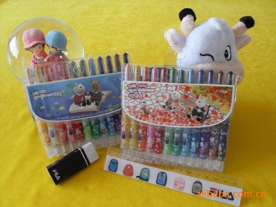 專業(yè)生產供應彩色小旋轉蠟筆——無錫天松鼠文化用品廠家直銷